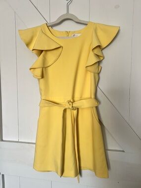 GB girls Yellow romper